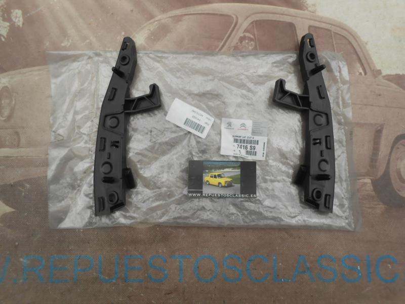 RR09 JUEGO SOPORTES PARAGOLPES DELANTERO CITROEN C3 II 09-> REF. 7416S9