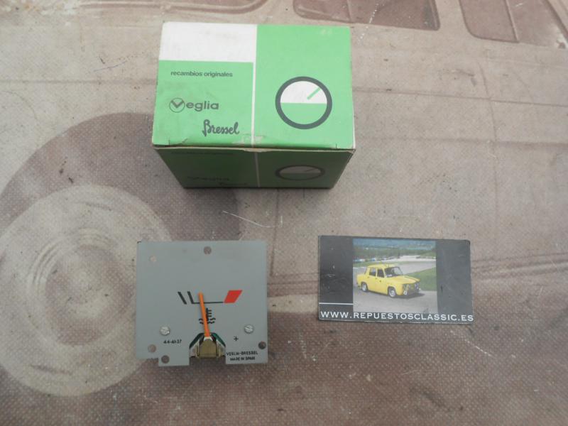 CK451 RELOJ INDICADOR TEMPERATURA MOTOR SEAT 124 D 2ª SERIE FN10 , VEGLIA 444137