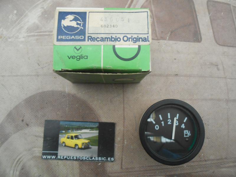 CK484 RELOJ INDICADOR COMBUSTIBLE CAMION PEGASO CABINA 7150 24v , VEGLIA 436051