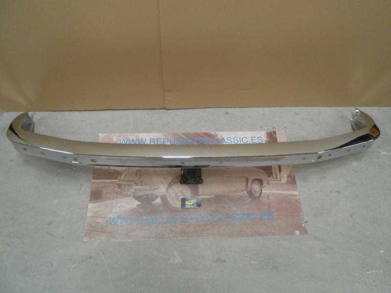 PAR74 PARAGOLPES DELANTERO RENAULT 20, 30 CON AGUJEROS PARA MOLDURA GOMA , ORIGEN RENAULT REF. 7700585872