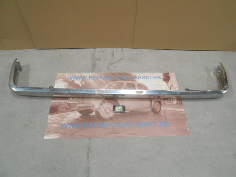 PAR129 PARAGOLPES TRASERO FORD FIESTA MKI , CROMADO