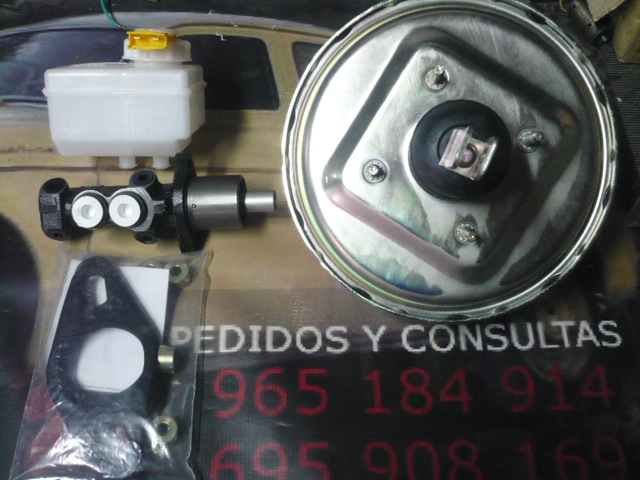 SF02 SERVOFRENO COMPLETO CON BOMBA 21 mm RENAULT SUPERCINCO GT TURBO.