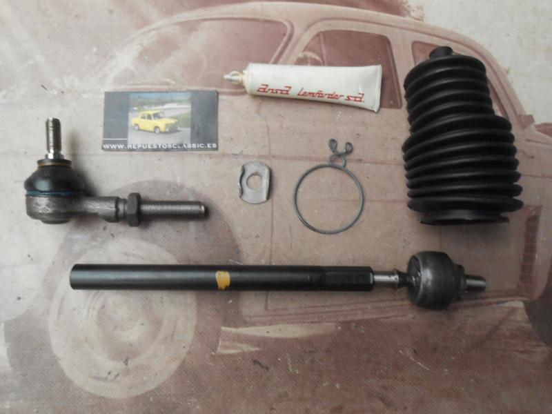 ROT63 9250 KIT COMPLETO ROTULA Y AXIAL DIRECCION RENAULT 14