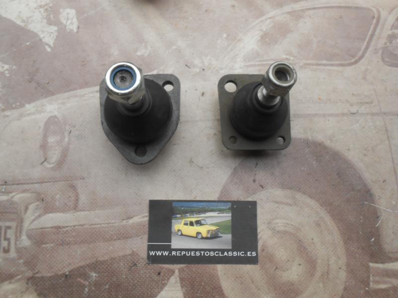 ROT127 SE736/737 JUEGO ROTULAS BRAZOS SUSPENSION DELANTERA INFERIOR Y SUPERIOR SEAT 132, FIAT ARGENTA
