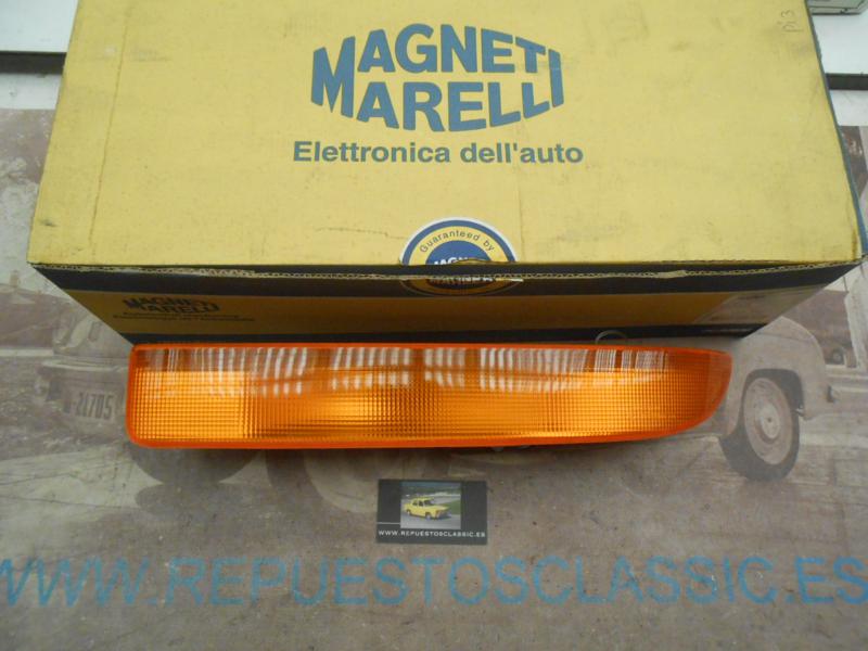LLC442 Pi3 PILOTO INTERMITENTE DELANTERO IZQUIERDO MAGNETI MARELLI RENAULT MASTER II AMBAR CON PORTALAMPARA