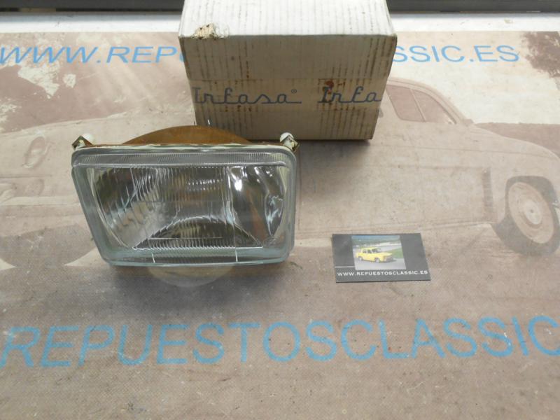 IRE369 OPTICA FARO INTERIOR LUZ LARGA H1 RENAULT 9 , 11 I FASE >87 INFASA