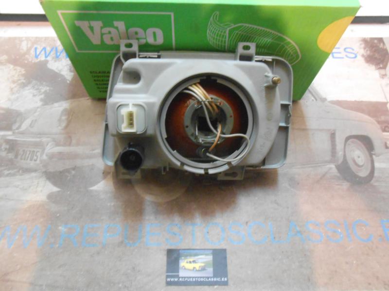 061342 P1 FARO DERECHO H4 SEAT IBIZA MKI 84->91 VALEO REF. 061342 REGULACION MANUAL