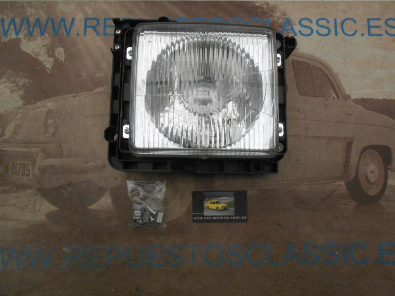 Pi600P3 FARO IZQUIERDO H4 MERCEDES-BENZ MB 180 (631) 88-> CON SOPORTE, HELLA 12342 - 1AD960725214