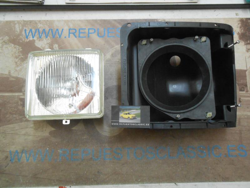 Pi601P3 FARO IZQUIERDO MERCEDES-BENZ MB 150 CON SOPORTE, HELLA 10112 FOCO EUROPEO