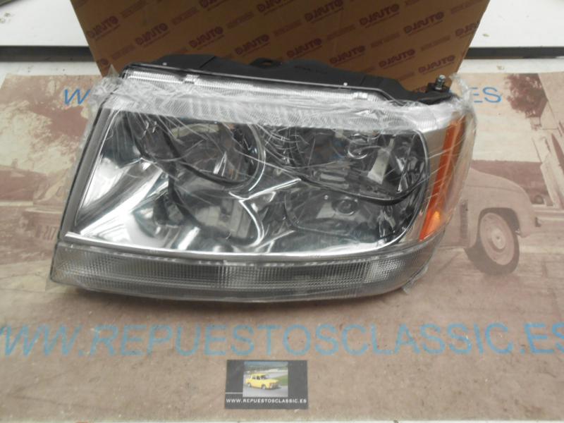 Pi603P3 FARO IZQUIERDO HB3A/HB4A JEEP GRAN CHEROKEE 99->04 REG. ELECTRICA SIN SERVOMOTOR,  DJAUTO REF. HJP1031LOEE - MJP103H031