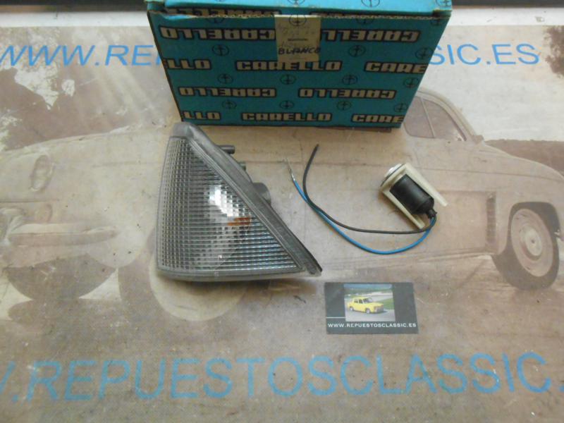 16291000 P1 PILOTO INTERMITENTE DELANTERO IZQUIERDO BLANCO ALFA ROMEO 75 (CON PORTALAMPARAS)