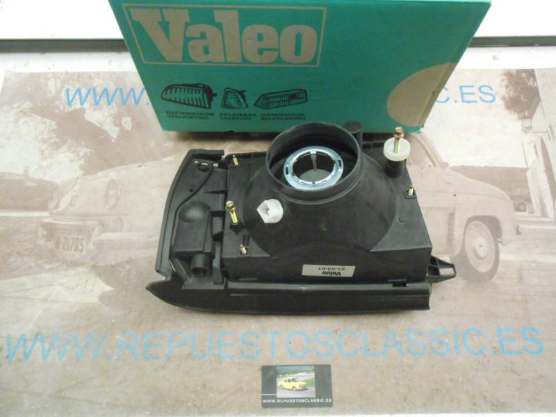 084438 P2 FARO IZQUIERDO FOCO EUROPEO LANCIA-AUTOBIANCHI Y10 CON PILOTO INTERMITENTE BLANCO