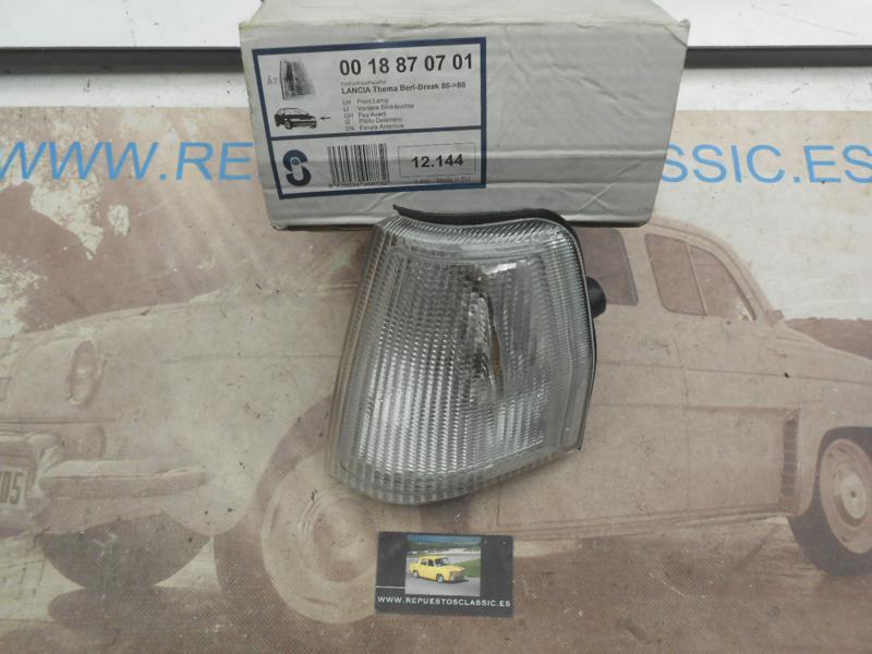 12144 P2 PILOTO INTERMITENTE DELANTERO IZQUIERDO BLANCO, LANCIA THEMA 85->88, SEIMA