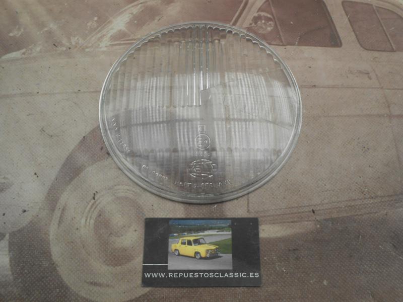RR27 CRISTAL FARO REDONDO DKW F1000, N1000, N1300, F11, F12, REF. K11654  3-90886 4471, DIAMETRO 175mm