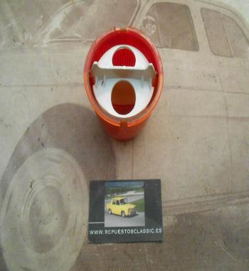 PI614P2 TULIPA BICOLOR AMBAR-ROJO PILOTO COLGANTE CAMION, REMOLQUE, TRACTOR, 60x78mm