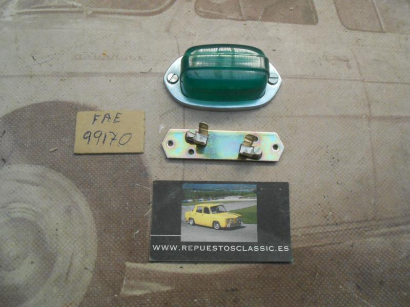 PI617P2 PILOTO UNIVERSAL VERDE LUZ INTERIOR HABITACULO CAMION, CARAVANA, AUTOBUS, TURISMOS CLASICOS, FAE 99170