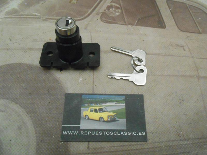 CM74 CERRADURA MALETERO CON LLAVES SEAT 127 RESTILING FURA