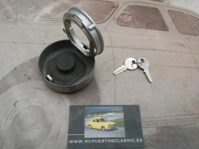 T89 TAPON DEPOSITO COMBUSTIBLE CIERRE BISAGRA CON LLAVE ( MEDIDA EXTERIOR 81mm INTERIOR 67mm )