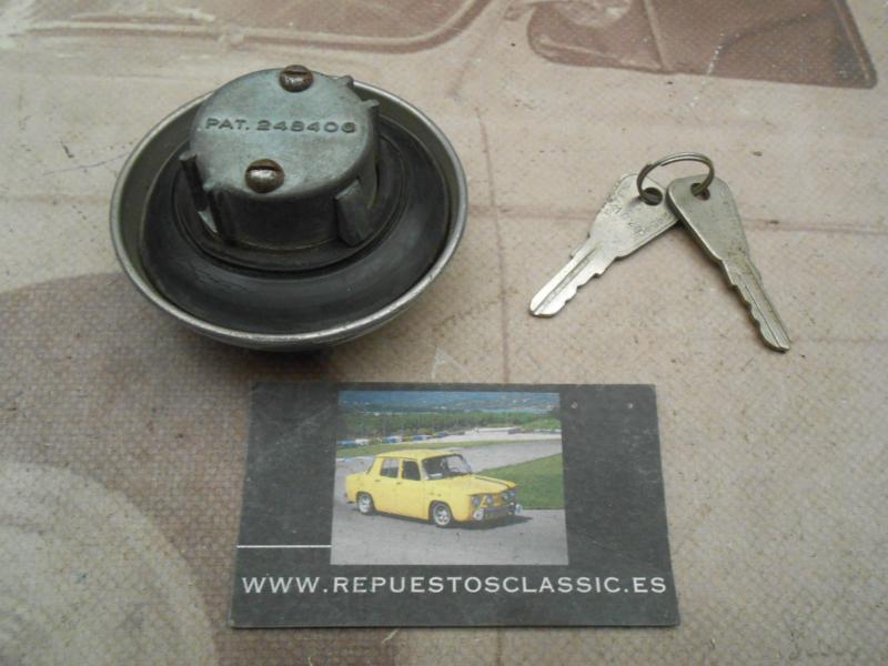 T92 TAPON DEPOSITO COMBUSTIBLE CON LLAVE MEDIDA EXTERIOR 75mm