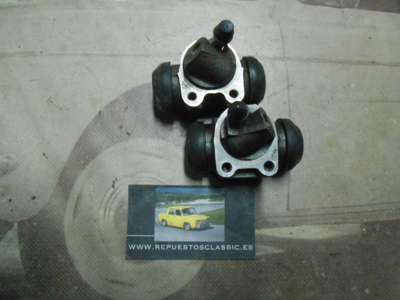 ST126 52340/52350 JUEGO BOMBINES FRENO DELANTERO RENAULT R4, R6   (22 mm) 3/8x24h, REF. VILLAR 6235802/6235803
