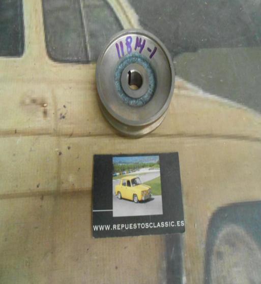 POLE14 POLEA DINAMO SAVA JO-4, MOTOR INDUSTRIAL, REF. FEMSA 11814-1