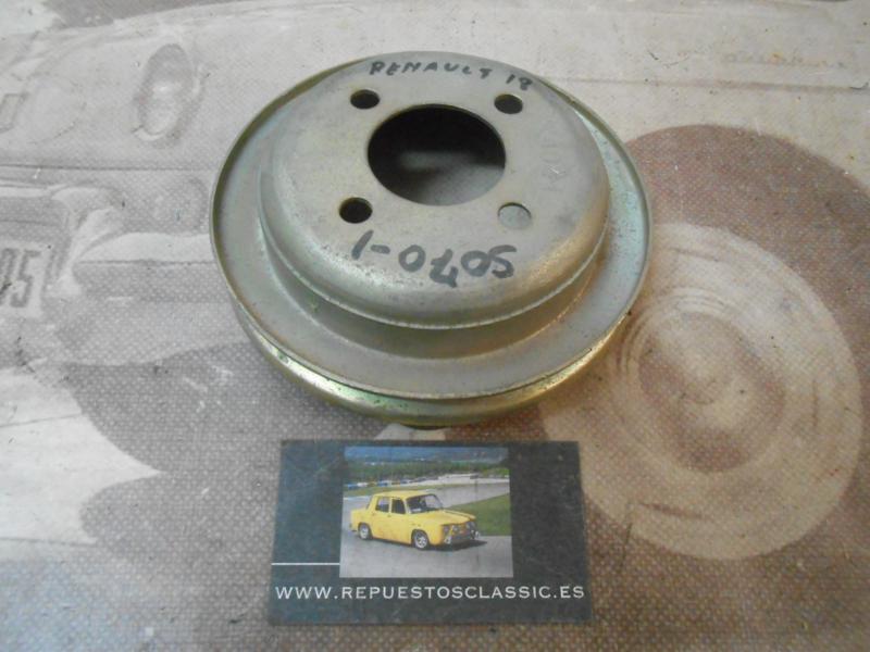 POLE40 POLEA BOMBA AGUA RENAULT 18, REF. 5070-1, - 4041