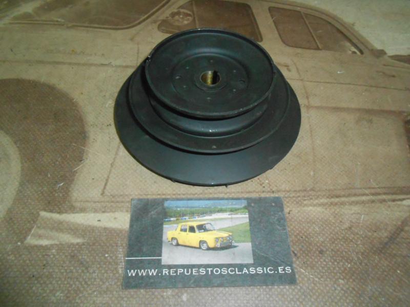 POLE52 POLEA ALTERNADOR SEAT 850, 850D, 133, REF. FEMSA 14165-1 (DIAMETRO EXT. 125mm, 1ª CANAL 103mm, 2ª CANAL 78mm, EJE 12mm, L
