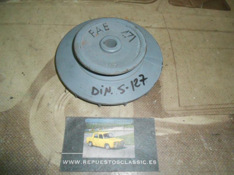 POLE59 POLEA DINAMO SEAT 127 , REF. 471, HIERRO (119mm)