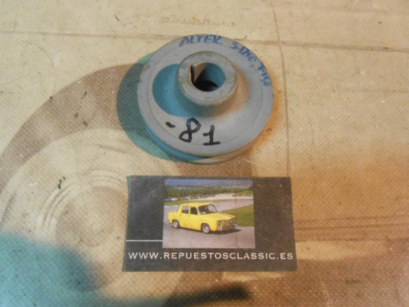 POLE81 POLEA ALTERNADOR SIMCA 1200, TALBOT 150, FAE 483 (76mm)