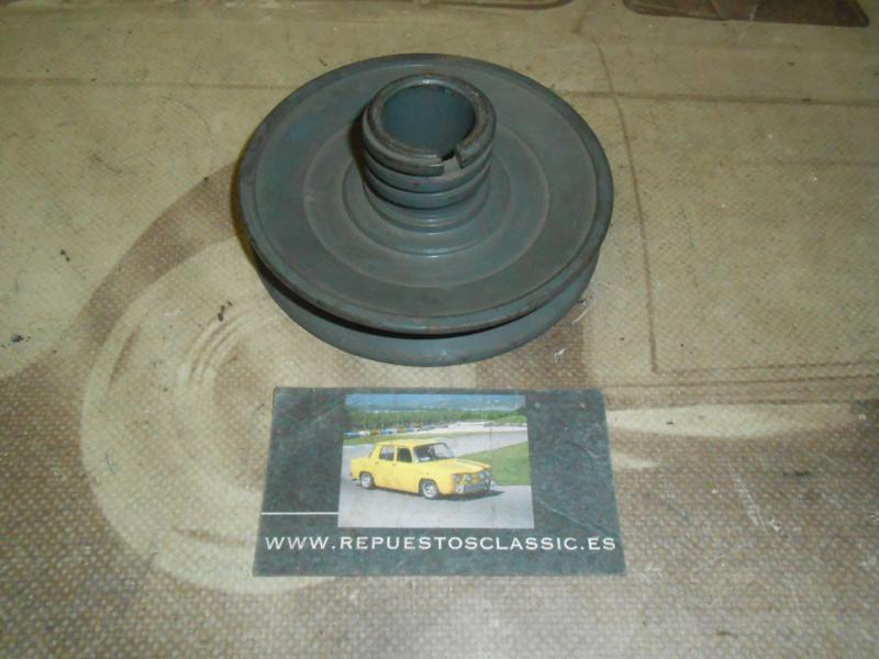 POLE86 POLEA CIGUEÑAL RENAULT 4CV, DAUPHINE, FAE 236 (108mm)