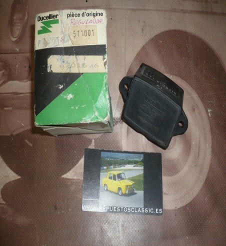 RR37 REGULADOR CITROEN DYANE, PEUGEOT, TALBOT DUCELLIER 511001