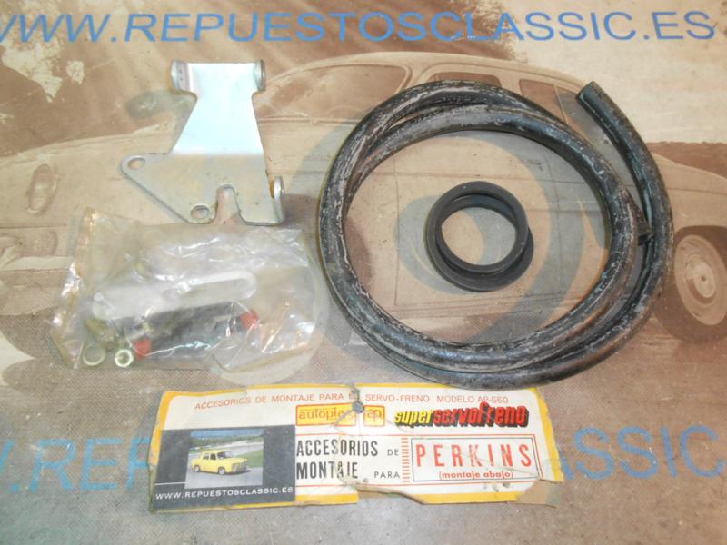 SER08 KIT ACCESORIOS MONTAJE DEPRESOR FRENO PERKINS, AUTOPLAS MOD. AP550