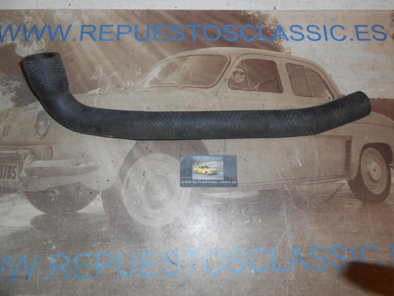 MA78 MANGUITO AGUA SUPERIOR RADIADOR RENAULT 5, 7 (72-84) REF. 43315-T, ORIGEN 7700556107 ( BOCAS 42mm y 32mm)