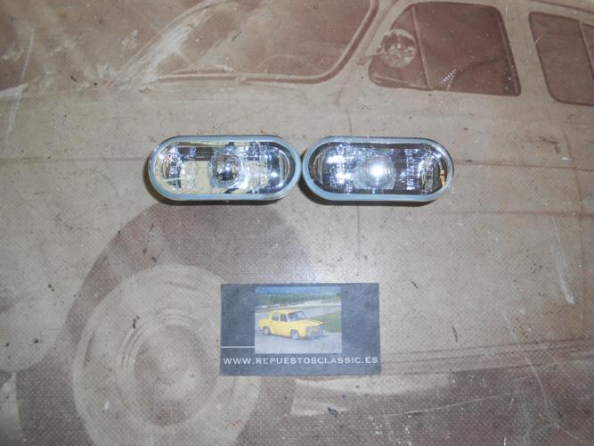 162P8 JUEGO PILOTOS INTERMITENTES LATERALES BLANCOS SEAT, AUDI, VOLKSWAGEN, SKODA