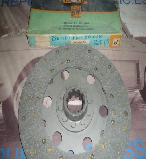 DISCO EMBRAGUE 280X10X44 REF. 13