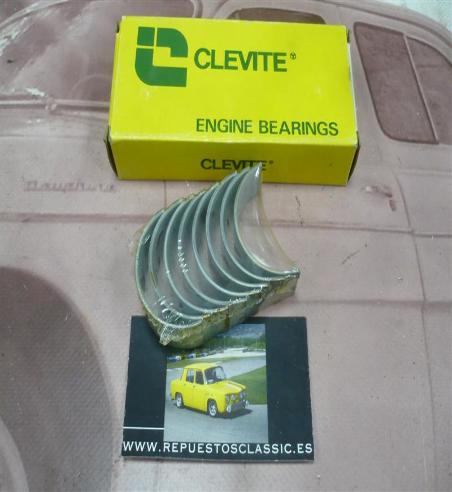 CAS62* JUEGO CASQUILLOS DE BIELA +0.50 SIMCA 1000 MOTOR 315