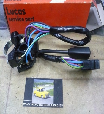 39384 MANDO LUCES MINI TODOS MODELOS 69-76 ORIGINAL LUCAS