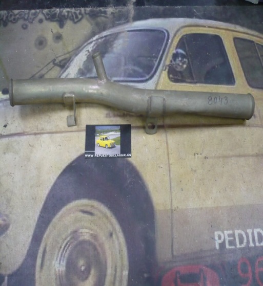 TA48 TUBO AGUA FORD FIESTA 1.3 MK, MKII