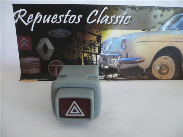 C02 6159 INTERRUPTOR AZUL WARNING PEUGEOT 205, 305, 504, 505, CITROEN LNA