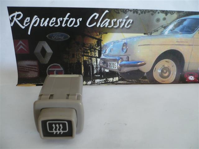 C02 6168 INTERRUPTOR MARRON LUNETA TERMICA PEUGEOT 205, 305, 504, 505, CITROEN LNA
