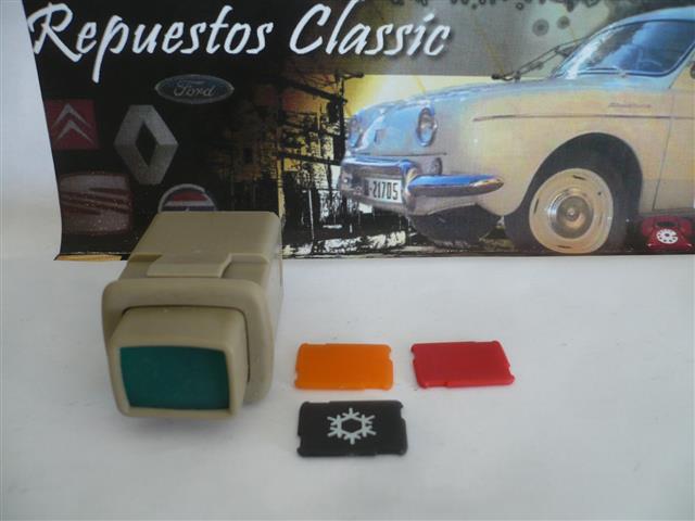 C02 6171 INTERRUPTOR MARRON UNIVERSAL O AIRE ACONDICIONADO PEUGEOT 205, 305, 504, 505, CITROEN LNA