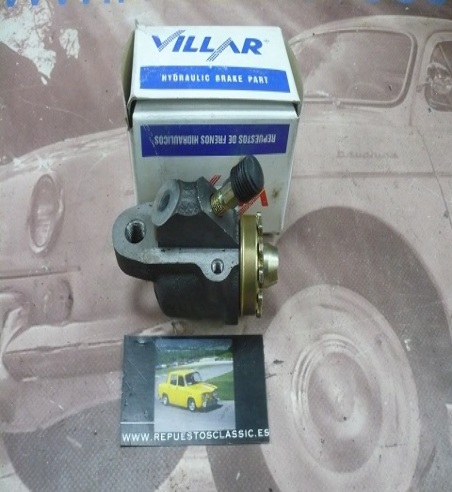 V5527 BOMBIN FRENO DELANTERO SAVA CAMIONES 211, 213, 217, 315, 411, 415, 511 MEDIDA 1 1/4" SALIDA 3/8 CIERRE CONO