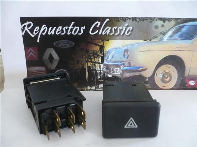 C05 6483 INTERRUPTOR WARNING, LUCES EMERGENCIA SEAT FURA, RONDA CLX, CRONO, CL, CLD