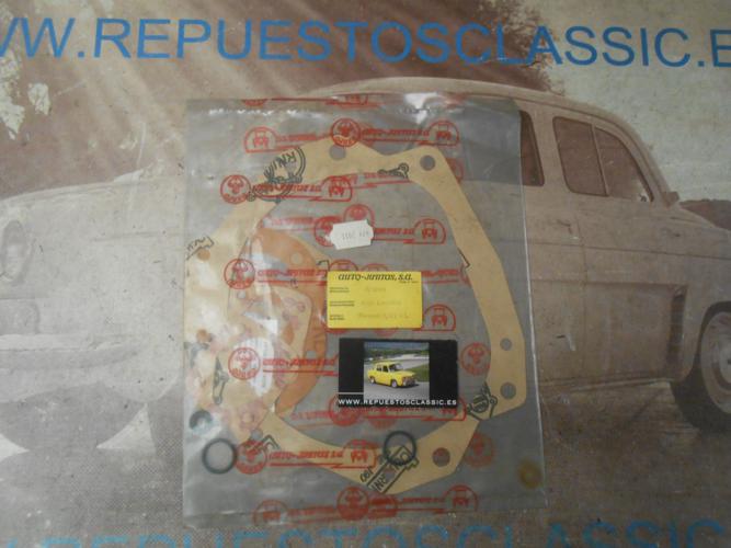 JM225 JUEGO JUNTAS CAJA CAMBIOS RENAULT  R3, R4, 4L 3 VELOCIDADES REF. 1200