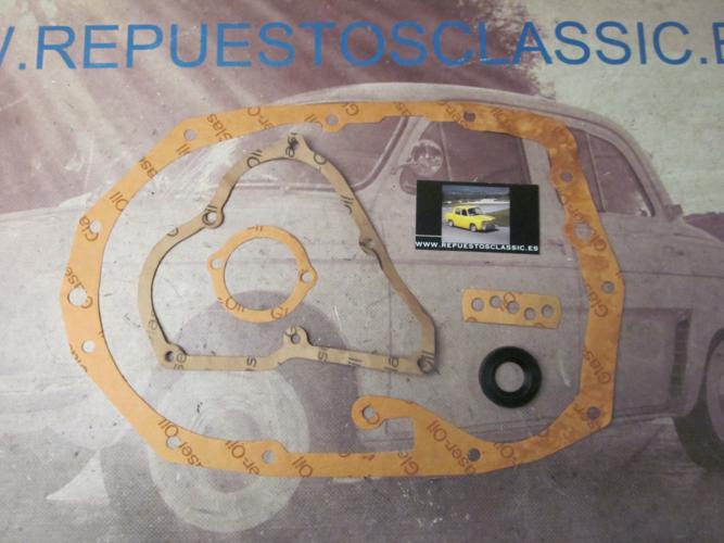 JM243 JUEGO JUNTAS CAJA CAMBIOS 4vel. SEAT 128, 1200 SPORT, 1430 SPORT 2ª SERIE CON RETEN 22x40x7, REF. C30699 - ST5200A