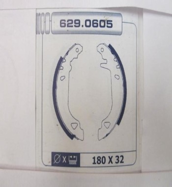 KT08-6087971 KIT FRENO TAMBOR TRASERO FIAT TIPO, TEMPRA, UNO, LANCIA DEDRA, DELTA II (180x30mm)