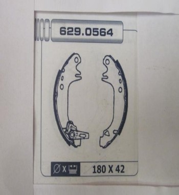 KT23-6087804 KIT FRENO TAMBOR TRASERO RENAULT 9, 11, PEUGEOT 309 (180x42)