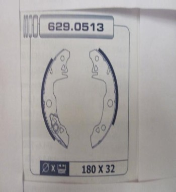 KT26-700003P KIT FRENO TAMBOR TRASERO PREMONTADO RENAULT 4 Y 5, REF. VILLAR 6089777 (180x32mm)