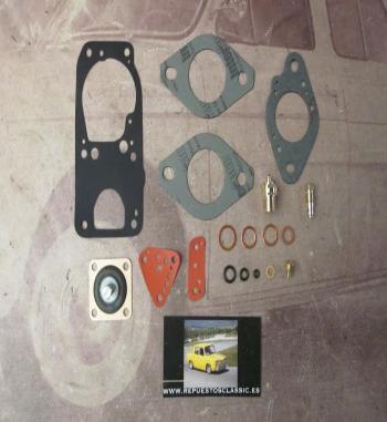 S190 SUPER KIT CARBURADOR SOLEX 32 DIS RENAULT 18 TURBO, FUEGO TURBO
