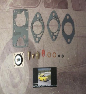S218 SUPER KIT CARBURADOR SOLEX 32 BIS, RENAULT 5 GTL, SUPERCINCO, EXPRESS